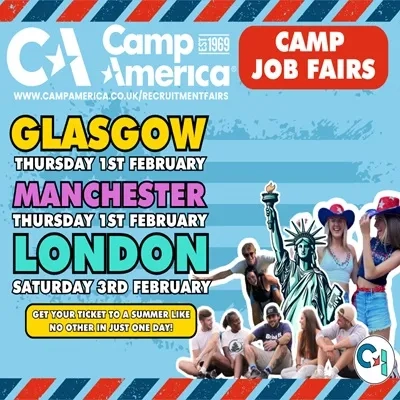 Camp America's career fairs